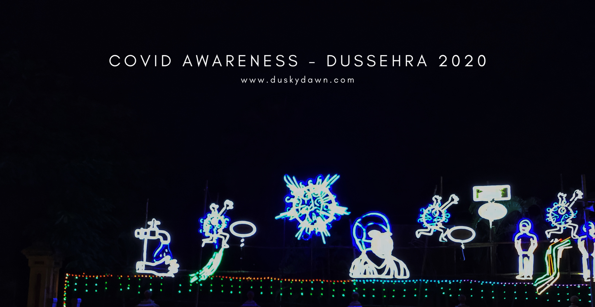 Covid Awareness during Dussehra 2020